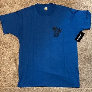 Royal Blue Palm Graphic Tee